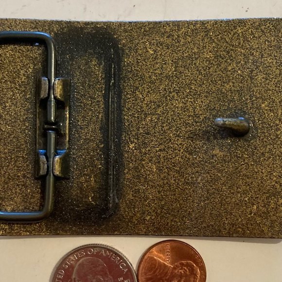 Vintage Belt Buckle, Henry Ford, Detroit, Business - Picture 3 of 3